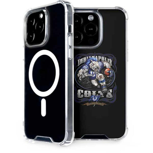 Liquid Blue NFL Indianapolis Colts Running Back iPhone 15 Pro MagSafe Case